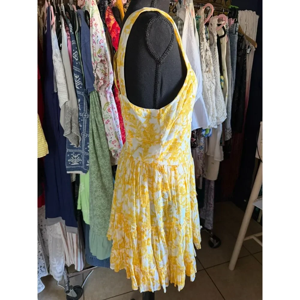 Free People Dance on the blacktop mini dress